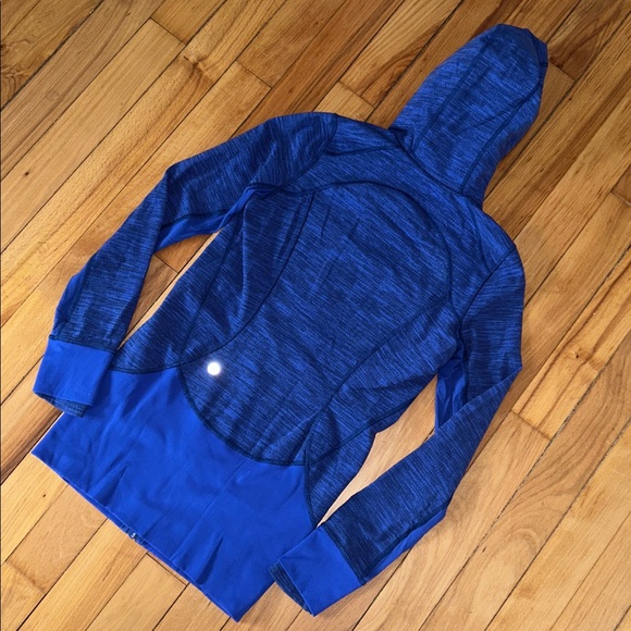 Lululemon Daily Practise Jacket Sapphire Space Dye - Picture 3 of 10